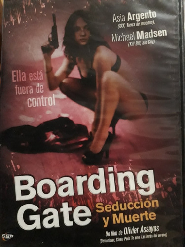 Boarding Gate Dvd Original  Asia Argento Michael Madsen