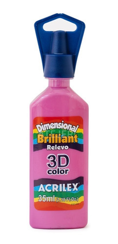 Pintura Acrilex Brillante Para Tela X 35 Ml X Unidad