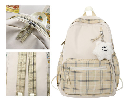 Mochila Escolar Kawaii Para Niñas Y Adolescentes F