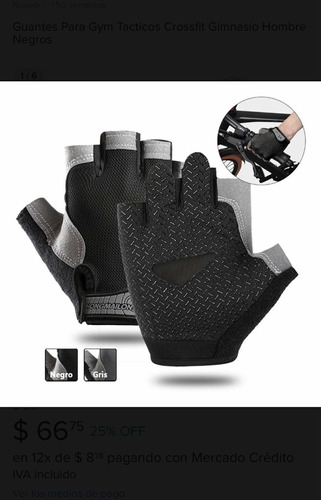 Guantes Para Gym, Crossfit, Tácticos Anti Deslizantes Xl