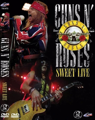 Dvd - Guns N' Roses Sweet Live Duplo