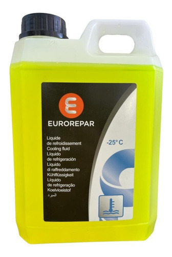 Anticongelante Refrigerante Eurorepar 50/50 2l Etilenglicol