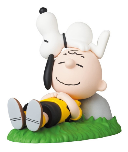 Figura Charlie Brown Y Snoopy Siesta