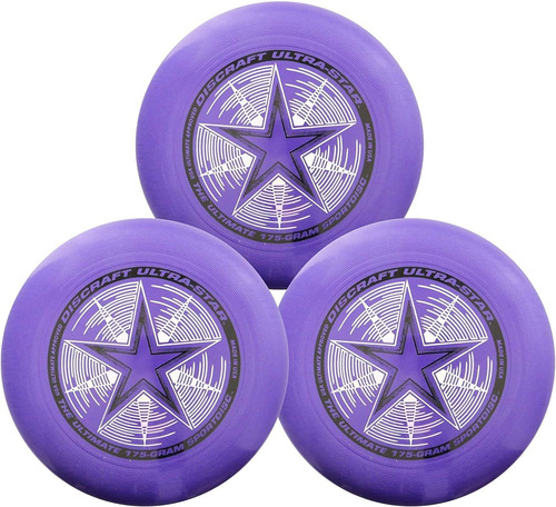 3 Frisbee Discraft 175g Serie Usa Ultimate Championship - V