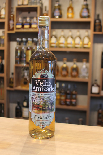 Cachaça Velha Amizade Carvalho De Salinas - Mg
