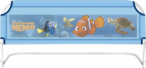 Grade De Proteção Para Cama Infantil Procurando Nemo Cor Azul