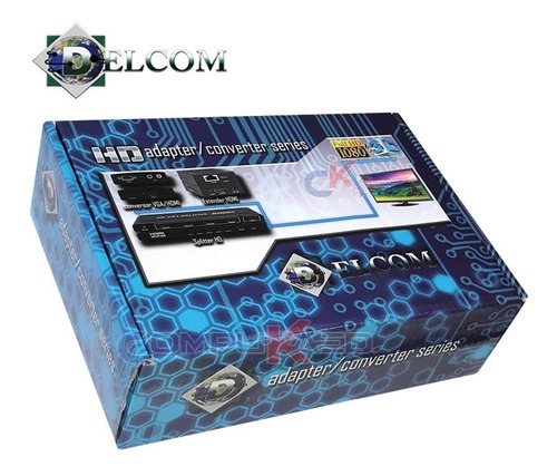 Imagen 5 de 6 de Kit Extender Hdmi Gt Por 1 Utp Cat 6 Hasta 60 Metros Extenso