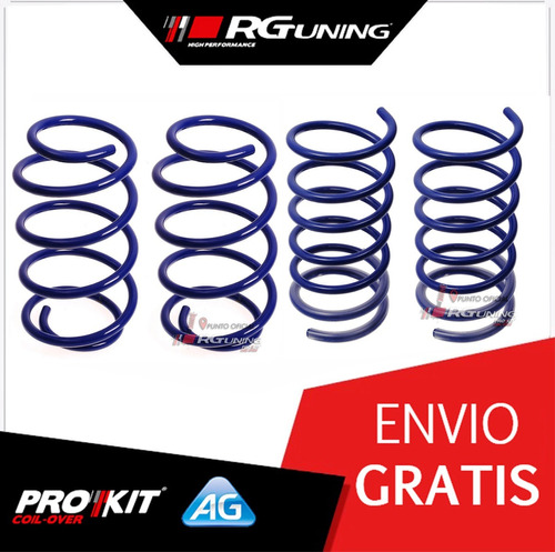 Espirales Progresivos Fiat Palio 1.4 1.6 2012/ Ag Kit X4