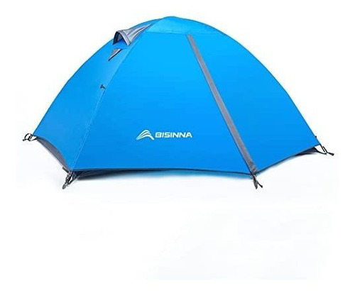Bisinna 2 Person Camping Tent Lightweight Backpacking K2q8y