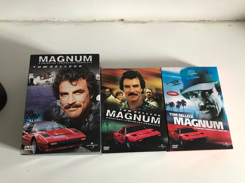 Box Dvd Magnum - Temporadas 1 A 3