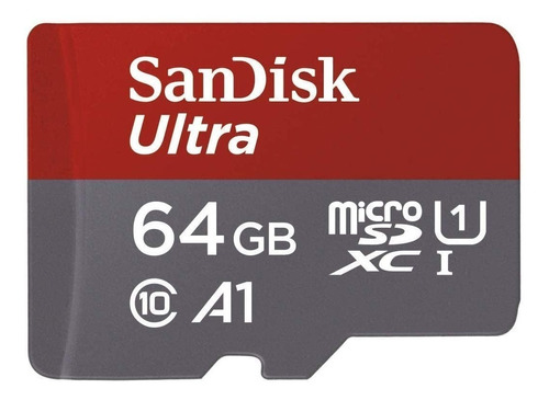 Memoria Sandisk Ultra 64gb Micro Sd Clase 10 U1 Original New