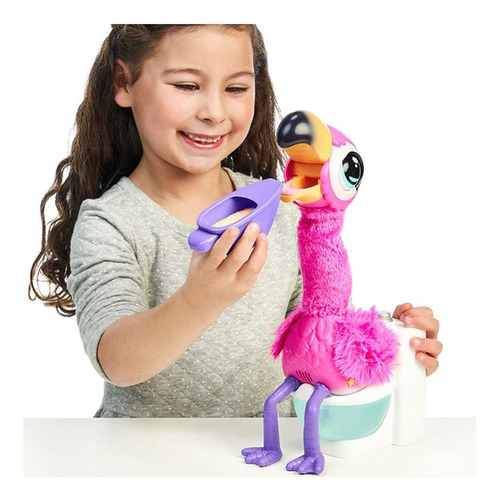 Moose Little Live Pets Gotta Go Flamingo Muñeco