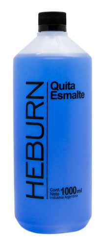 Heburn Quitaesmalte Para Esmalte Tradicional Uñas 1000ml