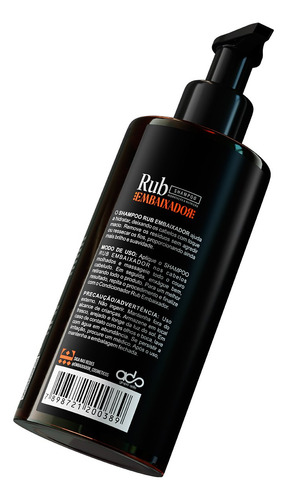 Kit 8 Itens Rub Embaixador Shampoo, Cond. Máscara E Leave-in