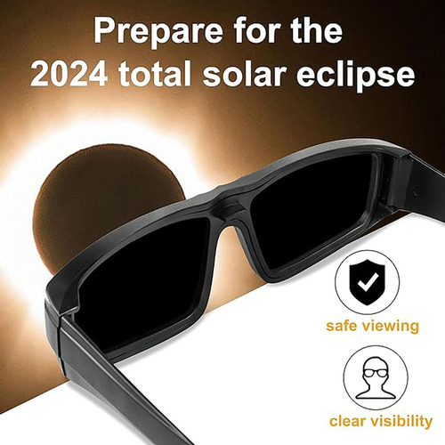 Gafas De Eclipse Solar Aprobadas, 2 Piezas, Iso 12312-2:2015