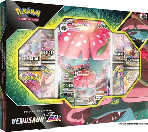 Box Coleção De Batalha Venusaur Vmax - Copag