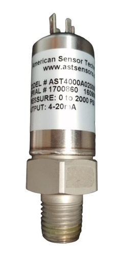 Sensor Transductor De Presión D Voltaje Ast4000a02000p4e1000