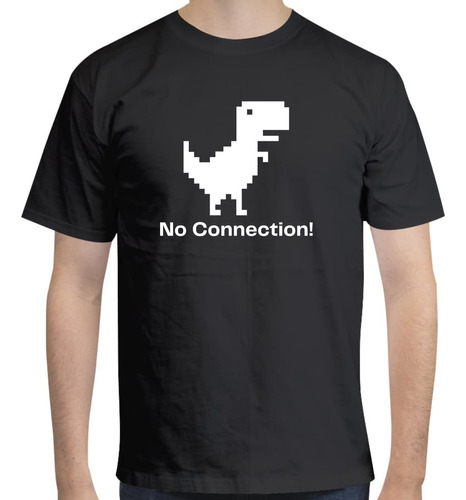 Playera Diseño El Juego Que Nunca Muere - Blanco Dino - 01