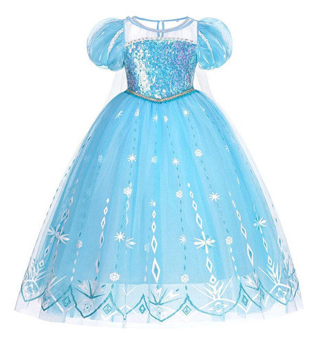 Vestidos De Princesa Para Niñas Encanto Frozen  Disfraz De B