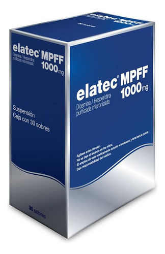Elatec Mpff 1000 Suspensión Caja Con 30 Sobres