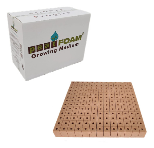 Caja Peat Foam Fomi 169 Cavidades Espuma Agricola