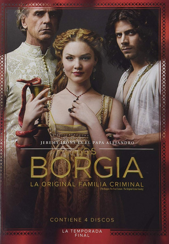 Los Borgia Tercera Temporada 3 Tres Dvd