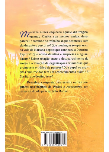 Perdas e Reencontros: Não Aplica, de Médium: Rita Ramos Cordeiro / Ditado por: Manuel. Série Não aplica, vol. Não Aplica. Editora LACHATRE, capa mole, edição não aplica em português, 2022