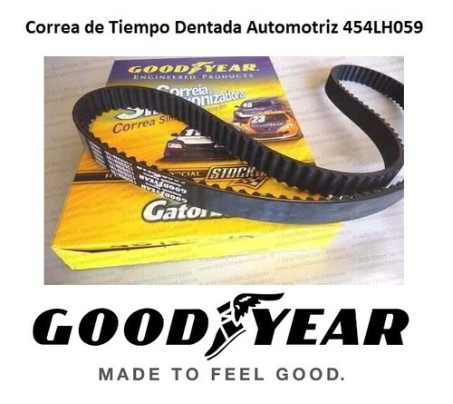 Correa De Tiempo Automotriz Dentada 454 Lh 059   454-dientes