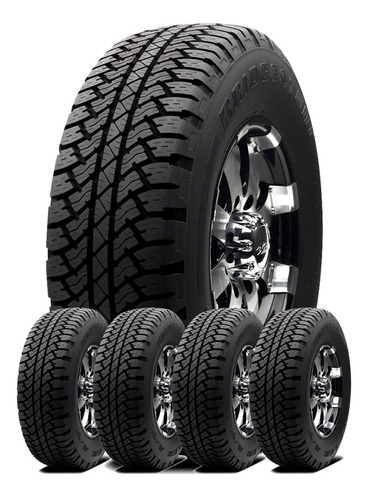 Kit 5u 265/65 R17 Bridgestone Dueler A/t 693 Envío 5 Válv $0