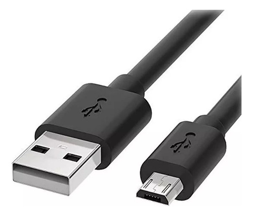 Cabo Carregador Controle Ps4 Micro Usb V8 Preto