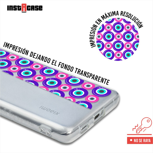 Funda Para Xiaomi Ojo Turco Personalizada Nombre