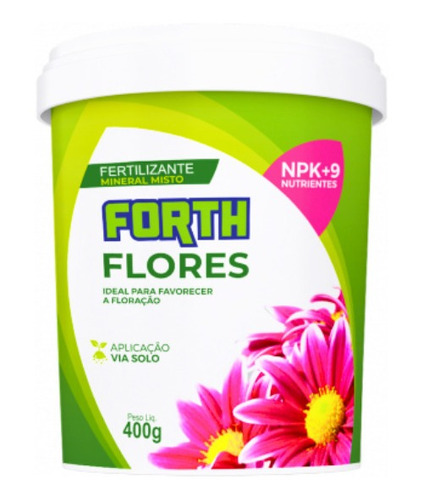 Adubo / Fertilizante Flores Roseira 400g Floração