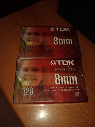 Cintas 8mm  Para Videocámaras Tdk Premium 120 Min