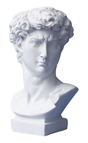 Escultura Decorativa De Resina, Estatua De David, Busto Grie