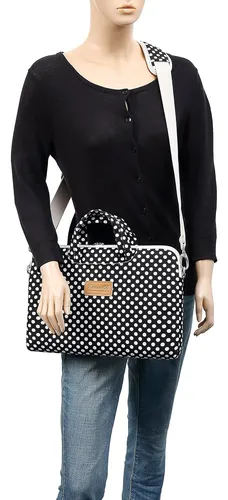 Funda Para Notebook/ Tablet Hasta 15 Canvaslife Black Dot