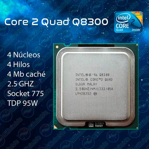 Procesador Core 2 Quad Q8300 Socket 775