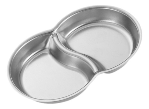 Plato Para Mojar Condimentos, Cuenco Para 2 Rejillas