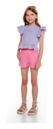 Shorts Luluzinha Para Meninas