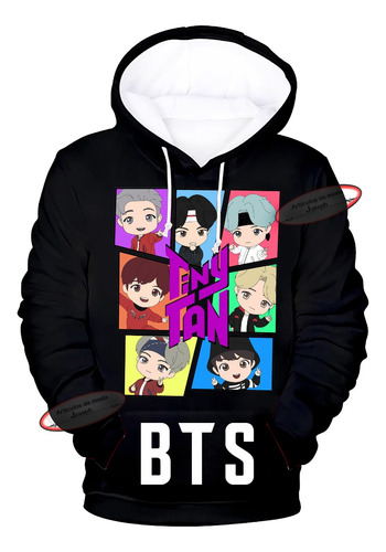 Hu Bts Sudadera Tiny Tany Moda K-pop Funkoo Figura Gorra Mod