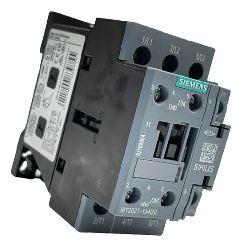 Contactor 32amp Bob220vac S0 C-1na+1nc Siemens 3rt2027-1an20