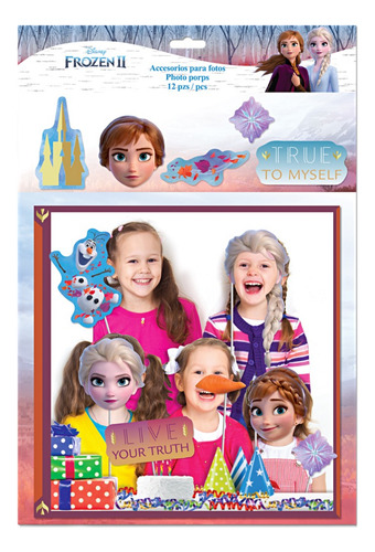 Frozen 2 - Accesorios Para Fotos Artículo Fiesta - Pky0m2