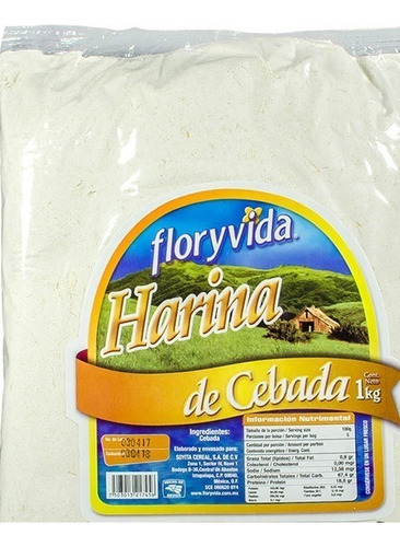 Harina De Cebada Floryvida 1 Kilo