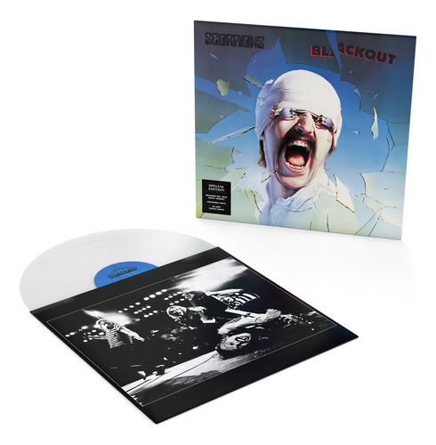 Scorpions Lp Blackout Vinil Colorido Crystal Clear 2023