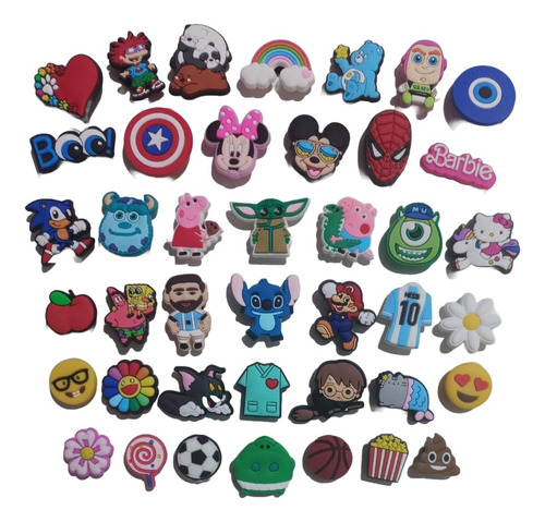 Pins Jibbitz Crocks X5