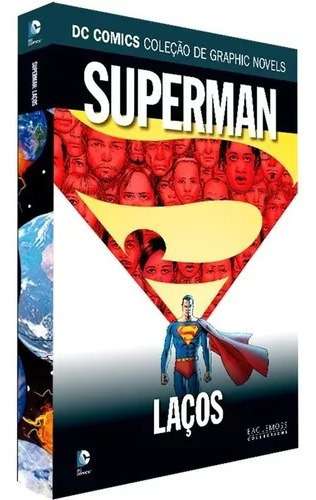 Superman: Laços, de Dc Comics. Editora Eaglemoss, capa dura, edição 40 em português, 2021