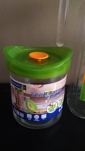 Imagen 6 de 8 de Set De Jarra Con Canister De Vidrio Luminarc Oferta
