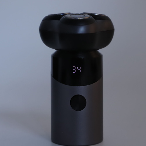 Afeitadora Eléctrica Para Hombre, Recargable, Lavable Y Port