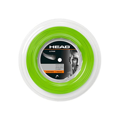 Head Lynx Tennis Racket String 660' Reel - 17 Gauge Monofila