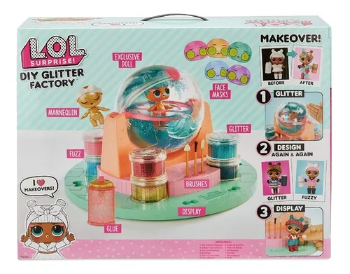 Lol Glitter Station Playset Cambia De Estilo