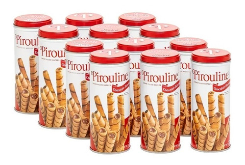 12 Barquillos Pirouline Relleno - Kg a $20783
